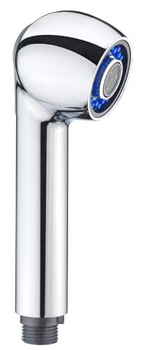 Cornat Umschaltbrause 1/2 Zoll AG - Chrom - Nach Geräuschklassen geprüfter Luftsprudler - Normal- & Brausestrahl - Herausziehbar / Brausekopf / Handbrause für Waschbecken / Geschirrbrause / AE70301 von Cornat