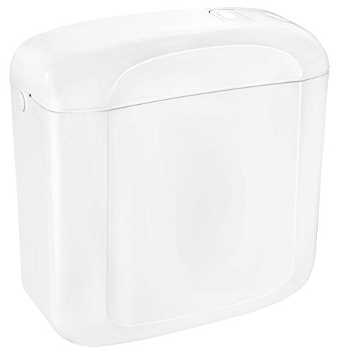 Cornat Aufsatz-Spülkasten HALIOS, weiß / Zweimengenspülung / Toilettenspülung / Aufputzspülkasten / Toilette / Badezimmer / SPK1300 3 - 4,5 Liter von Cornat