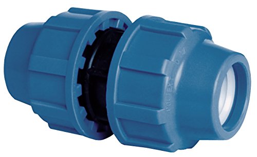 Cornat T610032 Bewässerungssystem Kupplung für PE-Rohr, Ø 32 mm, Polypropylen, für Kaltwasser von Cornat