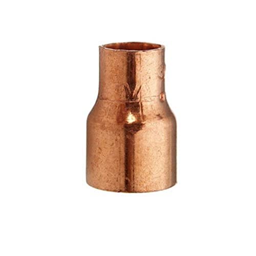 Cornat Löt-Reduzier-Muffe Kupfer, 2 Muffen, A 22 mm, B 18 mm, 10/1 Stück, T56402218 von Cornat