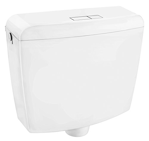 Cornat Spülkasten PONTOS, weiß / Zweimengenspülung / Toilettenspülung / Aufputzspülkasten |Toilette / Badezimmer / SPK1200 von Cornat