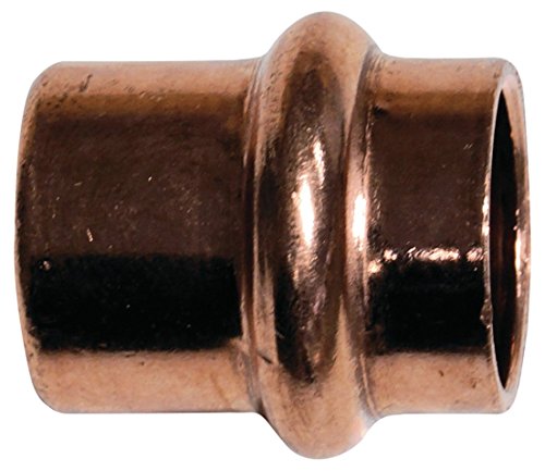 Cornat Press-Kappe, Kupfer zum Verschließen nicht benötigter Anschlüsse mit 1 Muffe, A 15 mm, 1 Stück, T654215B von Cornat