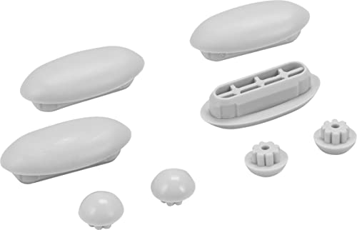 Cornat Puffersatz - Passend für Cornat WC-Sitz Noir, Relief, Slimline, Art of Acryl+ & Rino - Grau - Kunststoff / Stoßdämpfer / Puffer-Set / Ersatz-Teile / Zubehör / TEC365038 Cornat Puffersatz - Passend für Cornat WC-Sitz Noir, Relief, Slimline, Art of Acryl+ & Rino - Grau - Kunststoff / Stoßdämpfer / Puffer-Set / Ersatz-Teile / Zubehör / TEC365038 von Cornat