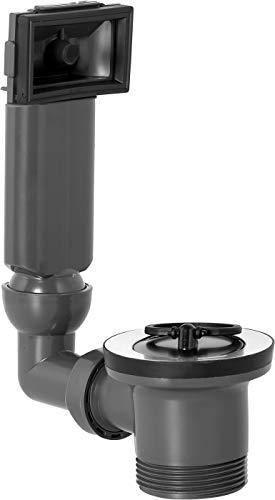 Cornat Rezyklat Ab- und Überlaufgarnitur - Für Standard Einbeckenspülen - 1 1/2 Zoll AG - Hergestellt aus recycelten Kunststoffen - Made in Germany Qualität / Spülenablauf / T353404R von Cornat