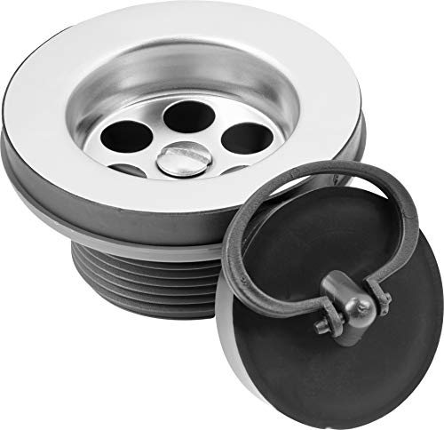 Cornat Rezyklat Ablaufventil für Spültische - 1 1/2 Zoll AG - Hergestellt aus recycelten Kunststoffen - Made in Germany Qualität / Ablaufstopfen / Spülbecken-Stöpsel / T352004R Cornat Rezyklat Ablaufventil für Spültische - 1 1/2 Zoll AG - Hergestellt aus recycelten Kunststoffen - Made in Germany Qualität / Ablaufstopfen / Spülbecken-Stöpsel / T352004R von Cornat