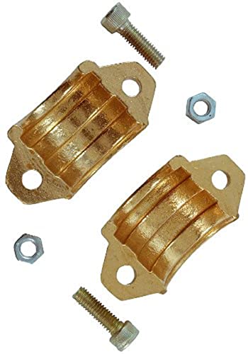 Cornat Schlauch-Klemmschalen 1 1/4", Messing / Garten Bewässerung / FLOR92530 von Meister