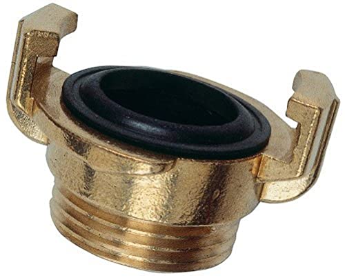 MEISTER Schnellkupplung Außengewinde Messing 1 1/4" (ca. 41,91 mm) - Robuste Messingkupplung - Geeignet für Schläuche und Tankwagen - Schlauchanschluss / Tankwagenkupplung / FLOR92225 von Meister