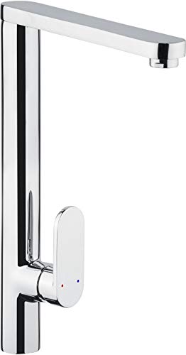 Cornat Spültisch-Einhebelarmatur "Ave" - Hochwertiger Messingkörper - verchromt - Hoher & 360° schwenkbarer Auslauf / Hochdruck-Armatur / Küchenarmatur / Wasserhahn / AVE5 von Cornat