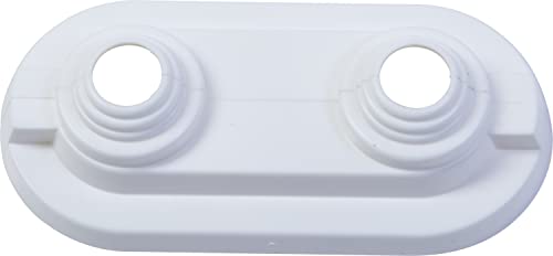 Cornat Stufenrosette doppelt, 10-18 mm, weiß, 2 Stück, T383900 von Cornat