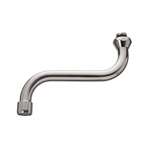 Cornat Auslauf S-Form 300 mm - Messing verchromt - Langlebig & rostfrei - Flexibel einsetzbar - mit Luftsprudler / Schwenkauslauf / Wasserhahn Verlängerung / S-Anschluss Armatur / TEC351003 Cornat Auslauf S-Form 300 mm - Messing verchromt - Langlebig & rostfrei - Flexibel einsetzbar - mit Luftsprudler / Schwenkauslauf / Wasserhahn Verlängerung / S-Anschluss Armatur / TEC351003 von Cornat