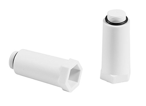 Cornat TP548001 Wandmontierter Press.test.nippel 1/5.1 cm, Weiß von Cornat