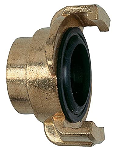 MEISTER Schnellkupplung Innengewinde Messing 1" (ca. 33,24 mm) - Robuste Verarbeitung & einfacher Anschluss - Schlauchanschluss / Innengewinde / Tankwagenkupplung / FLOR92175 von Meister