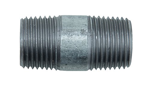 Cornat Rohrnippel Stahl verzinkt - 1/2 Zoll AG x 40 mm - Außengewinde nach DIN EN 10226-1 (ISO 7-1) - Für Rohrverbindungen & Installationen von Cornat