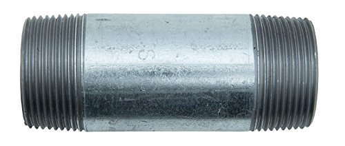 Cornat Rohrnippel Stahl verzinkt - 1 1/4 Zoll AG x 100 mm - Außengewinde nach DIN EN 10226-1 (ISO 7-1) - Für Rohrverbindungen & Installationen von Cornat