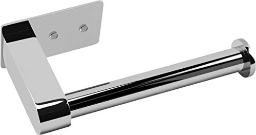 Cornat WC-Papierhalter - 2 verschiedene Befestigungsoptionen mit Klebepad & Bohren - Offenes Design - Verchromt - Aus Stahl / Klopapierhalter / Toilettenpapierhalterung / T364204 Cornat WC-Papierhalter - 2 verschiedene Befestigungsoptionen mit Klebepad & Bohren - Offenes Design - Verchromt - Aus Stahl / Klopapierhalter / Toilettenpapierhalterung / T364204 von Cornat