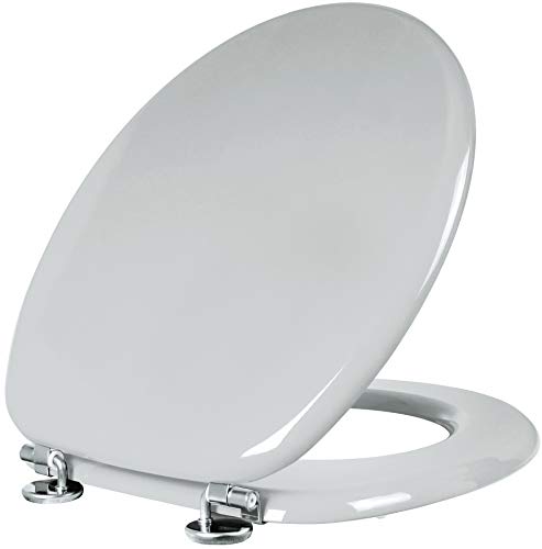 Cornat WC-Sitz "Modena" - Schlichter Look in manhattangrau - Hochwertiger Holzkern - Komfortables Sitzgefühl - Unifarbenes Design passt in jedes Badezimmer / Toilettensitz / Klodeckel / KSH22 Cornat WC-Sitz "Modena" - Schlichter Look in manhattangrau - Hochwertiger Holzkern - Komfortables Sitzgefühl - Unifarbenes Design passt in jedes Badezimmer / Toilettensitz / Klodeckel / KSH22 von Cornat