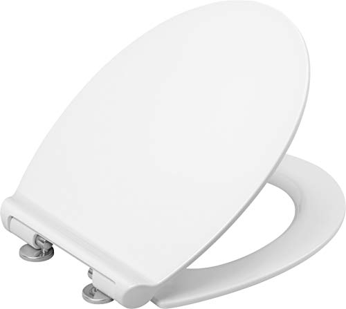 Cornat WC-Sitz ''Premium 3'' - Superflaches Design - Pflegeleichter Duroplast - Quick up & Clean Funktion - Absenkautomatik - Bequeme Montage von oben / Toilettensitz / Klodeckel / KSPREMSC300 Cornat WC-Sitz ''Premium 3'' - Superflaches Design - Pflegeleichter Duroplast - Quick up & Clean Funktion - Absenkautomatik - Bequeme Montage von oben / Toilettensitz / Klodeckel / KSPREMSC300 von Cornat