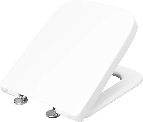 Cornat WC-Sitz "Premium 7" - Ergonomisches Design - Pflegeleichter Duroplast - Quick up & Clean Funktion - Absenkautomatik - Bequeme Montage von oben / Toilettensitz / Klodeckel / KSPREMSC700 Cornat WC-Sitz "Premium 7" - Ergonomisches Design - Pflegeleichter Duroplast - Quick up & Clean Funktion - Absenkautomatik - Bequeme Montage von oben / Toilettensitz / Klodeckel / KSPREMSC700 von Cornat