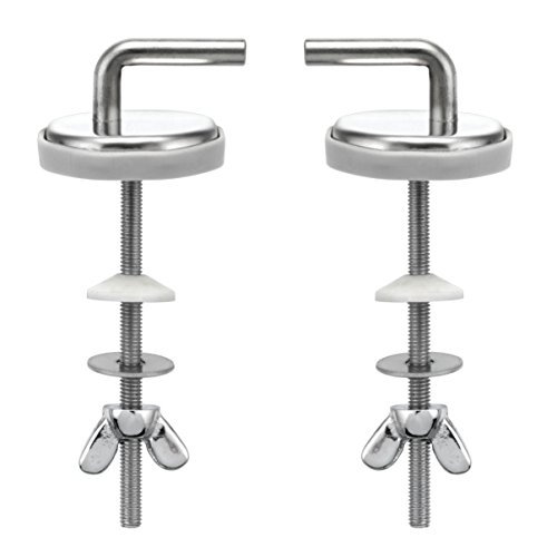 Cornat WC-Sitz-Scharnier mit Befestigung, Edelstahl füre Holz ab Baujahr 2011, 1 Stück, TEC364991, Silber Cornat WC-Sitz-Scharnier mit Befestigung, Edelstahl füre Holz ab Baujahr 2011, 1 Stück, TEC364991, Silber von Cornat