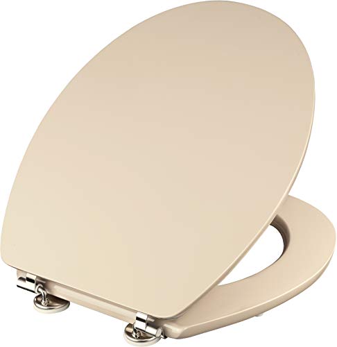 Cornat WC-Sitz "Telo" - Schlichter Look in beige - Hochwertiger Holzkern - Komfortables Sitzgefühl - Unifarbenes Design passt in jedes Badezimmer / Toilettensitz / Klodeckel / KSTEL17 Cornat WC-Sitz "Telo" - Schlichter Look in beige - Hochwertiger Holzkern - Komfortables Sitzgefühl - Unifarbenes Design passt in jedes Badezimmer / Toilettensitz / Klodeckel / KSTEL17 von Cornat