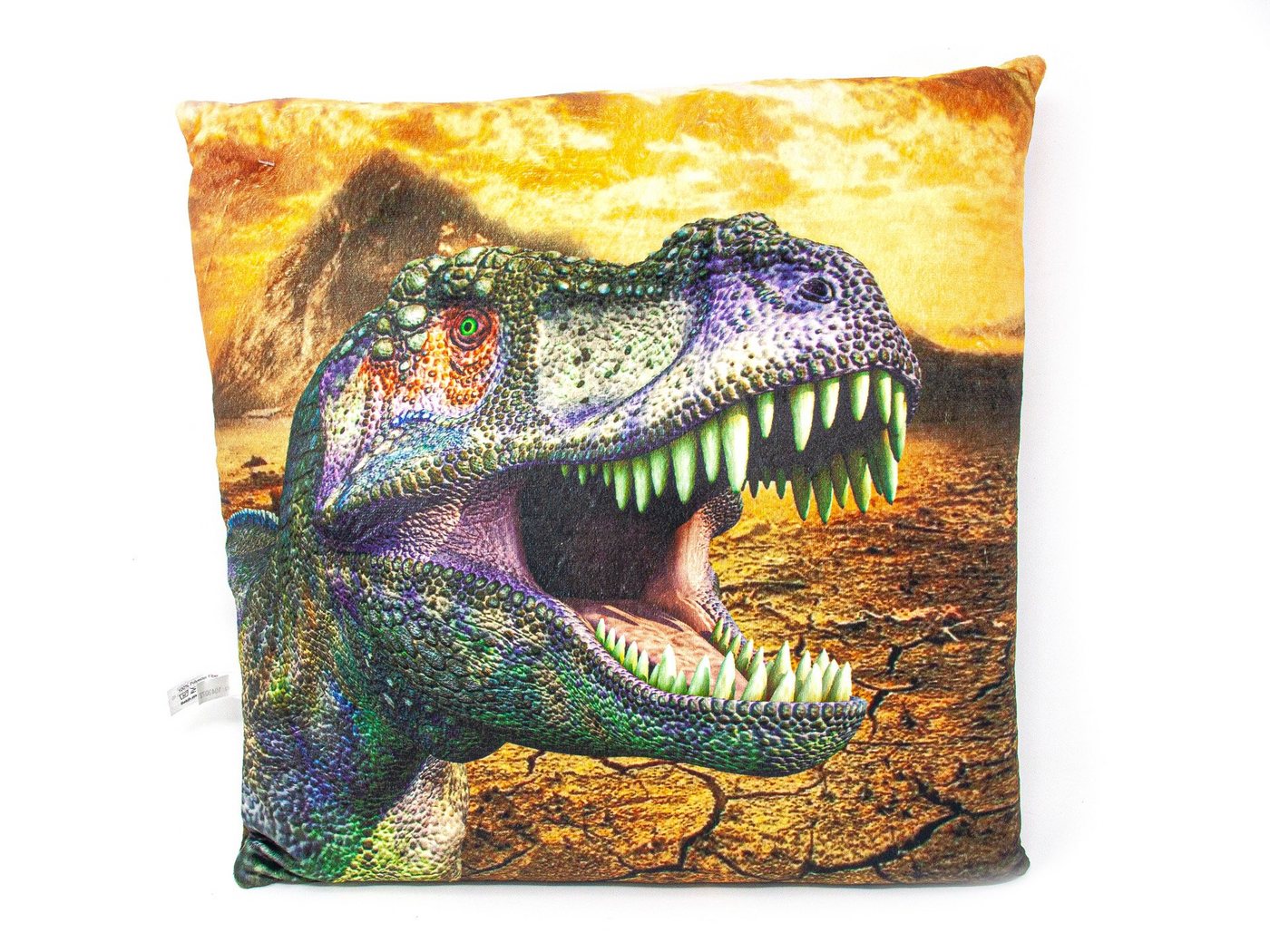 Cornelißen Dekokissen Stoffkissen - T-Rex - 35x35 von Cornelißen