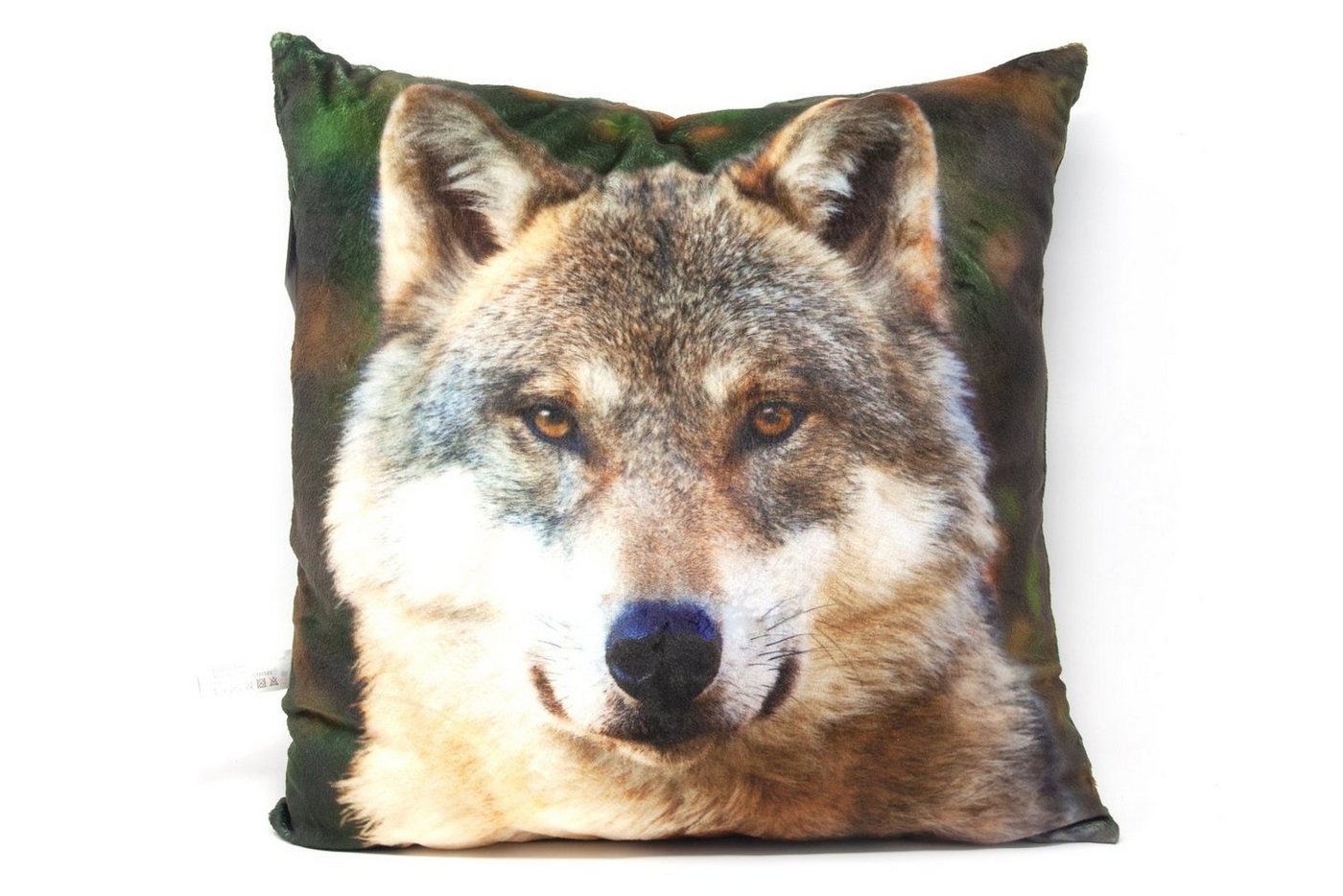 Cornelißen Dekokissen Stoffkissen - Wolf - 35x35 von Cornelißen