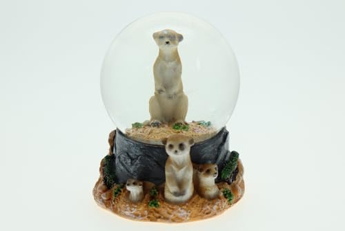 Cornelißen Glitzerkugel Erdmännchen H 9 cm Tier Schnee Miniatur Schüttel Glas Kugel Cornelißen Glitzerkugel Erdmännchen H 9 cm Tier Schnee Miniatur Schüttel Glas Kugel von Cornelißen