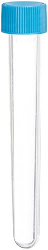 Corning Falcon Polystyrol Reagenzglas mit Blauem Schraubverschluss, Steril, 8ml Kapazität, 1000 Stück von Corning