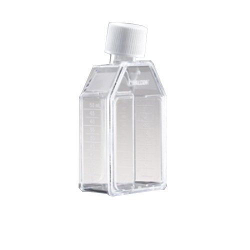 Corning Falcon 353136 Flask mit Vented Cap, Rectangular Canted Neck Cell Culture, 75 cm² von Corning