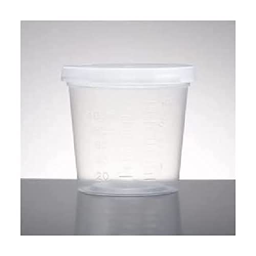 Corning Falcon Probenbehälter mit Deckel, 110mL Kapazität, Einzeln Verpackt, Steril, Klar, 100 Stück von Corning