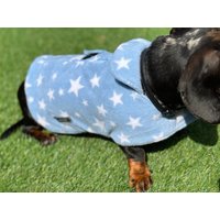 Dackel Fleece Hundemantel Doppellagig, Wasserabweisend Dackel Fleece Hundemantel Doppellagig, Wasserabweisend von Cornishk9LTD