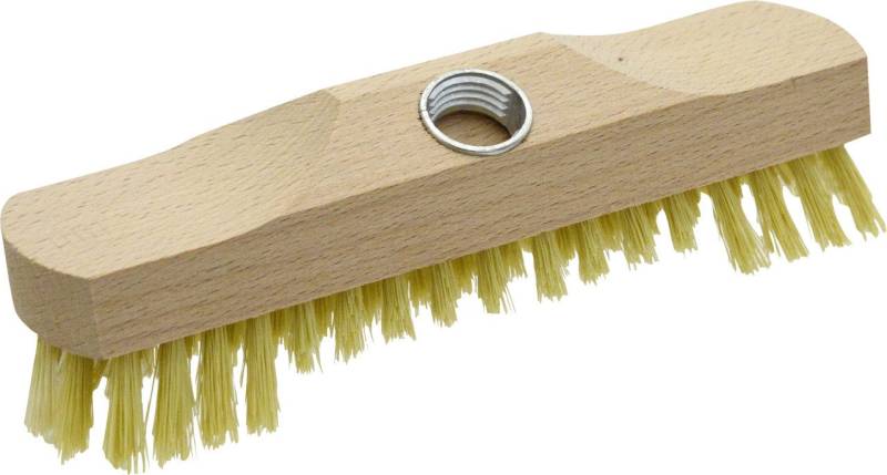 Coronet Reinigungsbürste Coronet Schrubber Holz 22 cm mit Gewinde und mit von Coronet