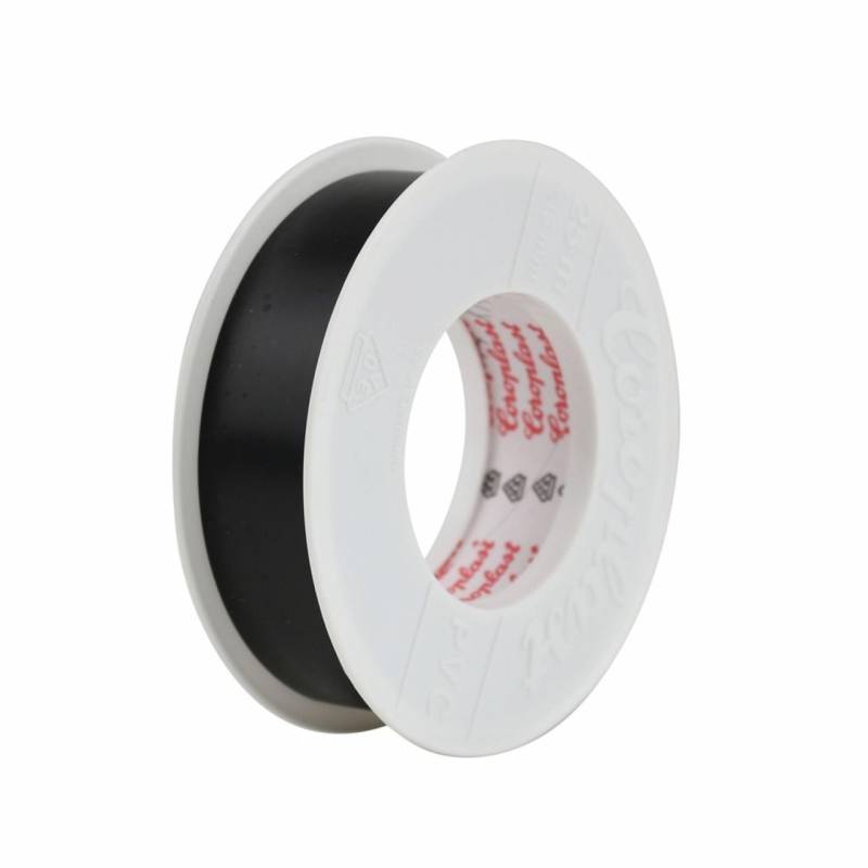 COROPLAST PVC-Isolierband 0,15x25mm 25m scharz von Coroplast