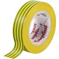 Coroplast 302 302-10-GN/YE Isolierband Grün, Gelb (L x B) 10 m x 15 mm 1 St. von Coroplast