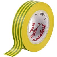 Coroplast 302 302-25-19GN/YE Isolierband Grün, Gelb (L x B) 25m x 19mm 1St. von Coroplast