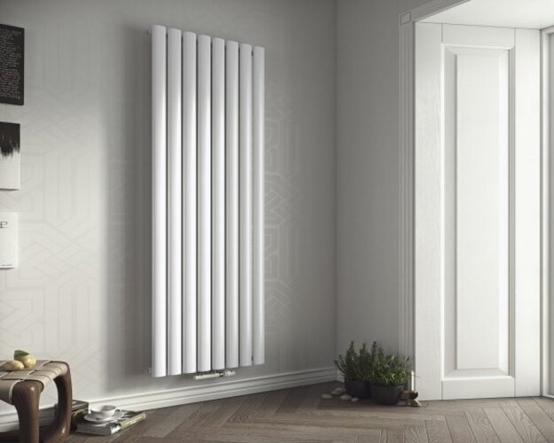 Corpotherma Forte Vertikal Raumheizkörper, Mittelanschluss, gerade Ovalprofile, Tiefe: 78mm, weiß, FOR1800468WMA Corpotherma Forte Vertikal Raumheizkörper, Mittelanschluss, gerade Ovalprofile, Tiefe: 78mm, weiß, FOR1800468WMA von Corpotherma