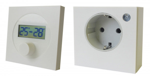 Corpotherma Steckdosenthermostat-Set, für Infrarot-Paneele, IRZ005 von Corpotherma