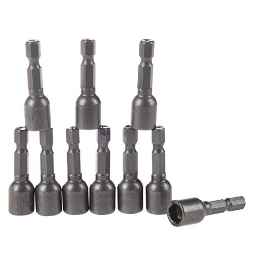 Correa 10 Stueck Chrom- 1/4 Schaft 8mm Magnetinnensechskant-Steckschluessel Bits Correa 10 Stueck Chrom- 1/4 Schaft 8mm Magnetinnensechskant-Steckschluessel Bits von Correa