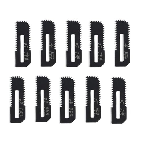 Correa 10er-Packung Trockenbau-Sägeblätter für Kabellose Trennsäge, Schneidet Trockenbauwände mit Einer Dicke Von Bis zu 1-3/16 (Tiefenmarkierungen) von Correa