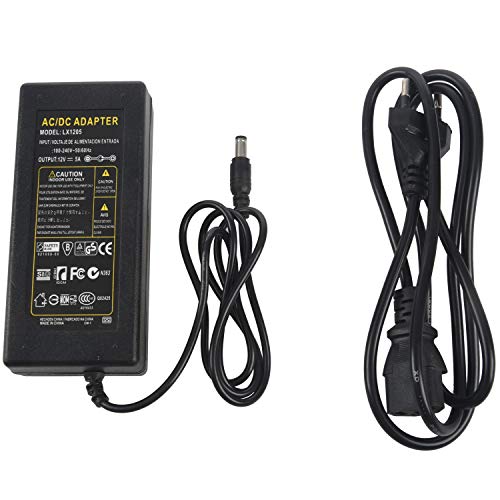 Correa 12V 5A 60W Netzteil Adapter für LED Lichtleiste RGB SMD 3528 5050 von Correa