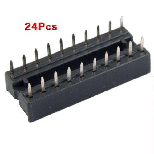 Correa 24 Stueck 20 Pin Loeten Typ 2.54mm Pitch DIP IC Steckdosen Adapter von Correa