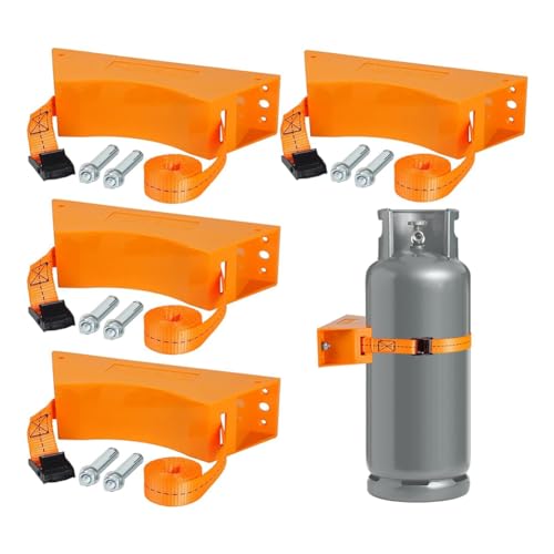 Correa 4-Teiliger Propan-Tankhalter, Flaschenhalter 4-12, Zur Verschiedener Flaschen C von Correa