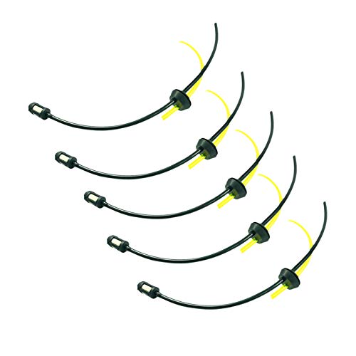 Correa 5 Teile/Satz Kraftstoff Rohr Tank Filter für Strimmer Trimmer Freischneider Ketten SäGe Kraftstoff Leitung Filter von Correa