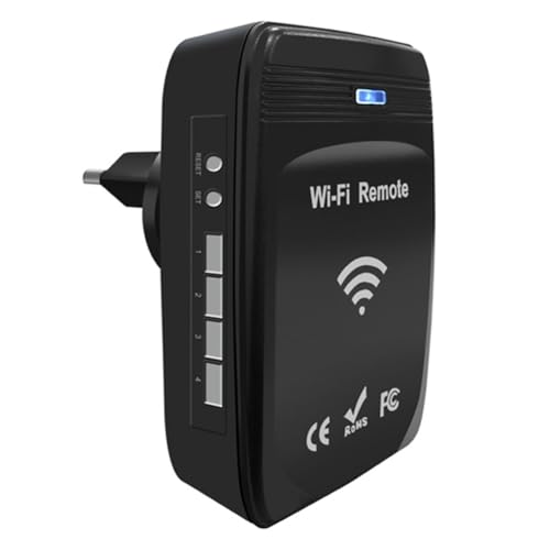 Correa Garagentor-Fernbedienung, 287-868 MHz WiFi-Fernbedienung für das Handy, Videobetrieb für Elektrische Rolltor-Tür, EU-Stecker Correa Garagentor-Fernbedienung, 287-868 MHz WiFi-Fernbedienung für das Handy, Videobetrieb für Elektrische Rolltor-Tür, EU-Stecker von Correa