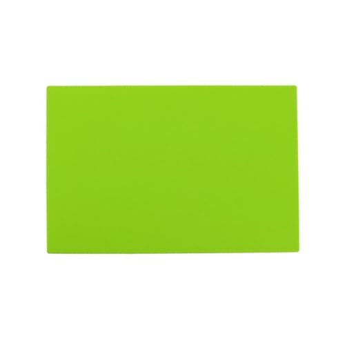 Correa Grünes A5 Blatt Lasergummi für Stempelgravur, Geruchsloser Lasergummi von Correa