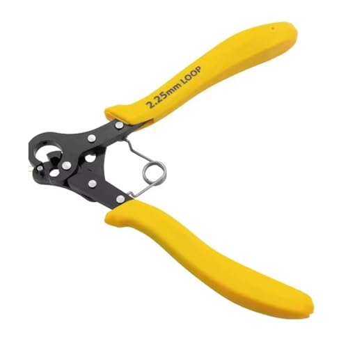 Correa Runde Nasenzange 1.5/2,25/3,0 mm für Drahtrollzable für Drahtwickeln Biegung Reparatur DIY -Schmuck Herstellung Werkzeug Gelb von Correa