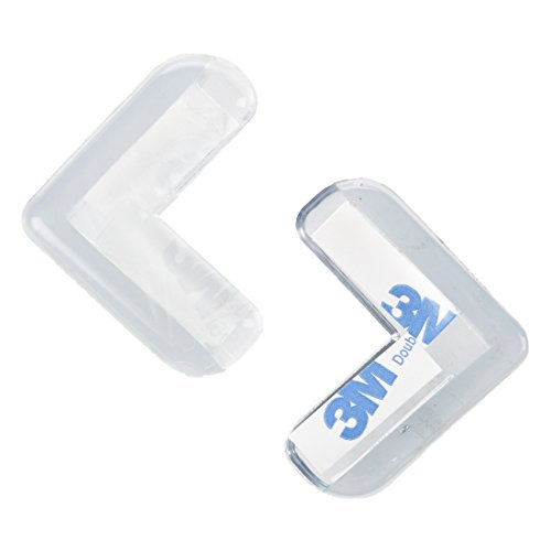 Correa Soft-Silikon-Baby-Sicherheits-Regale Schreibtisch Schrank Kantenschutz 2 Stueck von Correa