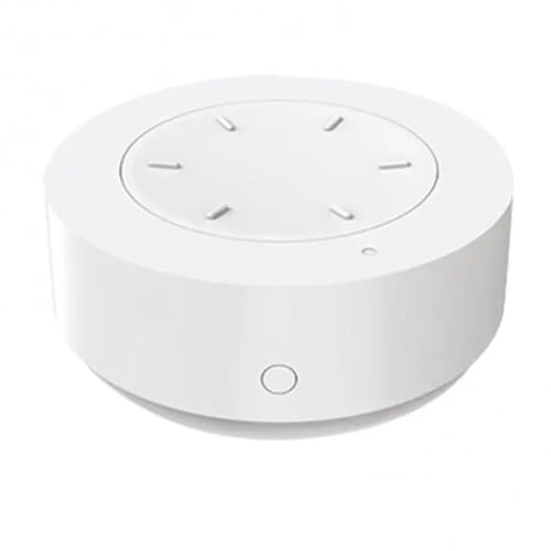 Correa Tuya Zigbee Smart Knob Button Szenenschalter Drahtloser Zufallsaufkleber Smart Home Dimmen Szenenschalter Einfache Installation Einfach zu Bedienen von Correa