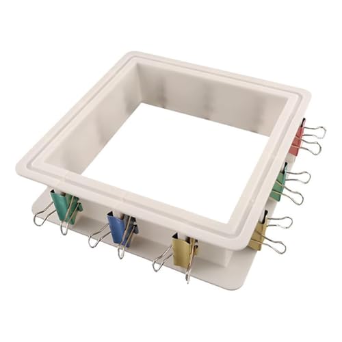 Correa Verstellbares Formgehäuse-Set für die Herstellung Von Silikonformen, Wiederverwendbarer Gehäuserahmen für die Kombination Aus Silikonkautschuk-Formherstellung von Correa