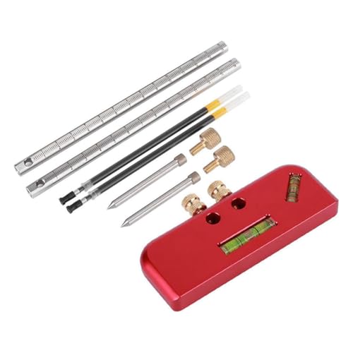 Correa Zapfenlehre Aus Aluminiumlegierung, Hochpräzises Markierungswerkzeug für die Holzbearbeitung für Genaue Zapfen- und Zapfenverbindungen Correa Zapfenlehre Aus Aluminiumlegierung, Hochpräzises Markierungswerkzeug für die Holzbearbeitung für Genaue Zapfen- und Zapfenverbindungen von Correa